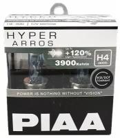 Автолампа PIAA H4 BULB HYPER ARROS 3900K 2шт (HE-900)