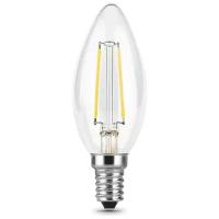 Лампа Gauss Filament Свеча 9W 680lm 2700К Е14 LED