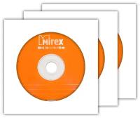 Диск Mirex DVD+R 4,7Gb 16x в бумажном конверте с окном, 3 шт