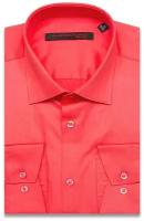 Рубашка Alessandro Milano Limited Edition 2075-16 цвет алый размер 48 RU / M (39-40 cm.)