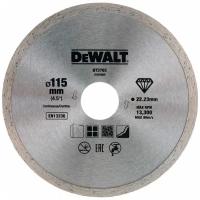 Круг алмазный Dewalt (dt3703-qz) Ф115х22мм по керамике