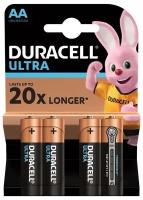 Батарейка Duracell UltraPower AA (LR06) алкалиновая. 4BL