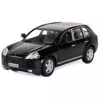 Легковой автомобиль Serinity Toys Porsche Cayenne Turbo (5075DKT) 1:38, 12.5 см, черный