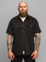 Рубашка мужская с коротким рукавом Armed Forces 271, размер XL, черная