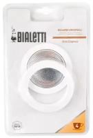 3 уплотнителя + 1 фильтр Bialetti для алюминиевых кофеварок на 12 чашек