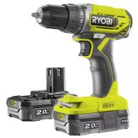 Аккумуляторная дрель-шуруповерт RYOBI R18DD2-220S