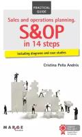 Sales and operations planning. S&OP in 14 steps