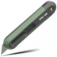 Deli Tools Технический нож, Home Series Green, HT4008L