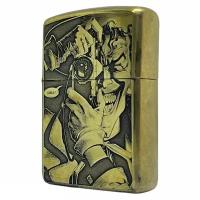 Зажигалка бензиновая Zippo Armor с гравировкой Джокер