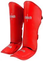 Защита голени и стопы Clinch Shin Instep Guard Kick красная XL