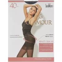 Колготки Glamour Beauty Slim, 40 den, размер 5-XL, nero