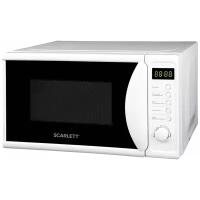 Микроволновая печь SCARLETT SC-MW9020S02D, 700Вт, 20л, белый /черный