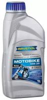 Масло моторное 10w-30 1л motobike 4-t ester (полусинтетика) Ravenol 1172111001