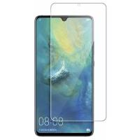 Защитное противоударное стекло MyPads на Huawei P30 Pro с олеофобным покрытием (только на плоскую поверхность экрана, не закрывает края экрана на