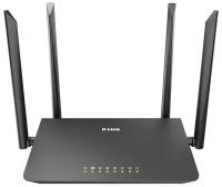 Маршрутизатор D-Link AC1200 Wi-Fi Router, 100Base-TX WAN, 3x100Base-TX LAN, 4x5dBi external antennas