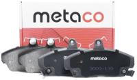 Колодки Тормозные Передние Ккт METACO 3000199