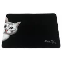 Коврик DIALOG PM-H15, черный c рисунком кошки