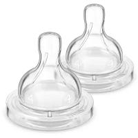 Соска Philips AVENT Classic+ SCF634/27 силиконовая 6м+, 2 шт