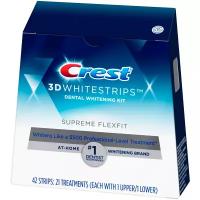 Crest отбеливающие полоски 3D White Supreme FlexFit