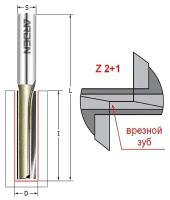 ARDEN Фреза пазовая с врезным зубом Z2+1 (длинная серия) D=18x60x120 S=12 ARDEN 105262L