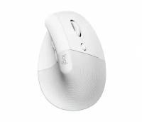 Беспроводная мышь Logitech Lift Ergonomic, белый