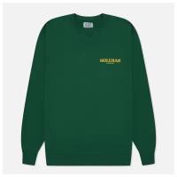 Мужская толстовка Holubar Classic Crew Neck зелёный, Размер XXL