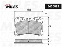 Колодки Тормозные Лексус/Lexus Ls460-600 06- Передние Lowmetallic Miles арт. E400629