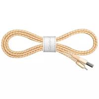 Кабель Momax Elite Link Pro Elite Link Lightning-USB, для Apple с чипом MFi, золотой, 1 м