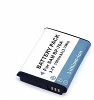 Аккумуляторная батарея для фотоаппарата Samsung Digimax AQ (BP-70A) 3,7V 1000mAh Li-ion