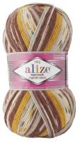 Пряжа Alize Superwash Comfort Socks, 75 % шерсть, 25 % полиамид, 100 г, 420 м, 5 шт., 7652