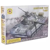 Моделист Танк Т-80У с микроэлектродвигателем (304871) 1:48