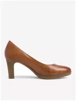 Туфли лодочки Tamaris, размер 36, коричневый