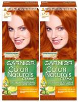 GARNIER Краска для волос Color Naturals 110мл 7.40 Пленительный медный, набор 2шт