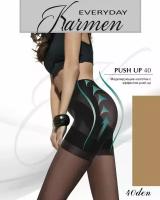 Колготки Karmen Push Up, 40 den, размер 2, бежевый