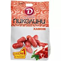 Колбаски сырокопченые дымов Пиколини со вкусом хамона, 50г