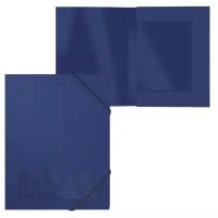ErichKrause Папка на резинках Megapolis А4, синий