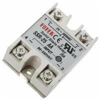 Fotek SSR-25AA Твердотельное реле 25A, 80-250V AC, 24-380V AC