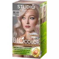 Крем-краска для волос STUDIO Biocolor, тон 90.102 Платиновый блондин, 115 мл