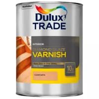 Лак Dulux Diamond Glaze акрил-уретановый прозрачный, полуматовая, 1 л