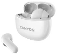 Наушники Canyon CNS-TWS5PU беспроводные, вкладыши, с микрофоном, TWS, Bluetooth, фиолетовый