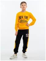 Спортивный костюм детский RONDA New york, рост 110, желтый