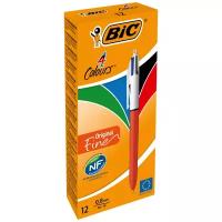 BIC Набор шариковых ручек 4 Colours Original Fine, 0.3 мм