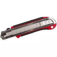 Нож строительный, двухкомпонентный, выдвижное лезвие, 25 мм, усиленный, металлическая направляющая, Matrix, 78959