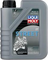 Полусинтетическое моторное масло LIQUI MOLY Motorbike 2T Street, 1 л