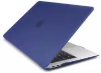 Чехол для MacBook Air 13 2020-2018 A1932, A2179, A2337 M1, пластик, темно-синий