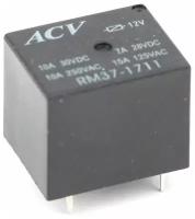 Реле 5-ти контактное ACV RM37-1711