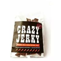 Острое сушеное мясо Crazy Jerky: 100% говядина и перец Каролина Рипер