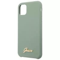 Чехол CG Mobile Guess Silicone collection Gold для Apple iPhone 11