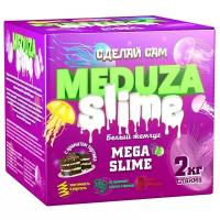 Инновации для детей Meduza slime Mega slime. Сделай сам, белый жемчуг