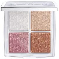 Dior Палетка хайлайтеров и румян Backstage Glow Face Palette, 001 Universal